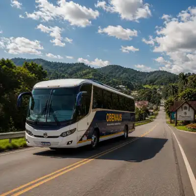 Ônibus com molas Obenaus