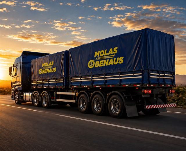 Carreta com molas Obenaus — segmento Carretas e Implementos Rodoviários